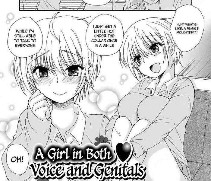 a girl in both voice and genitals cover